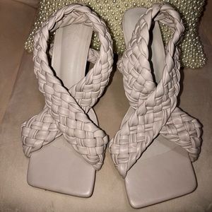 ASOS Braided Heel Sandals